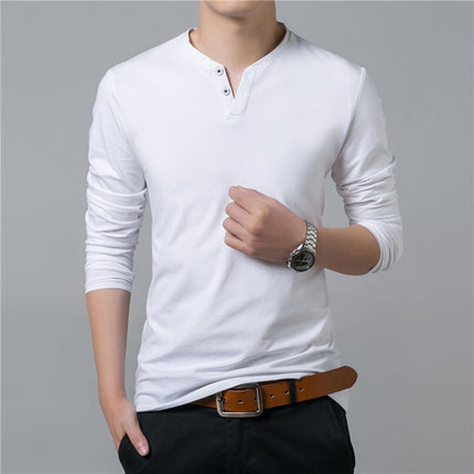 Men’s Casual Cotton Long Sleeve - Wnkrs