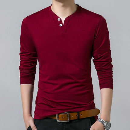 Men’s Casual Cotton Long Sleeve - Wnkrs