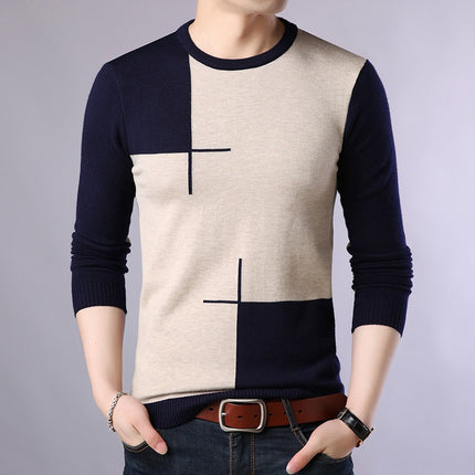 Men's Color Block Sweater - Wnkrs