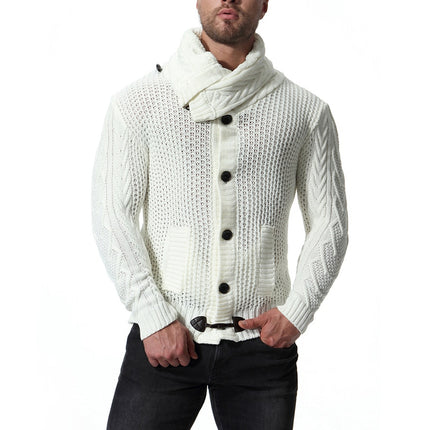 Men's Slim Fit Cardigan - Wnkrs