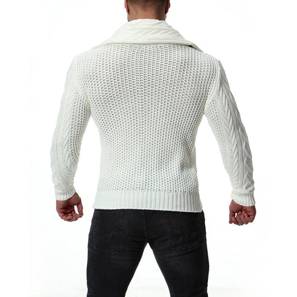 Men's Slim Fit Cardigan - Wnkrs