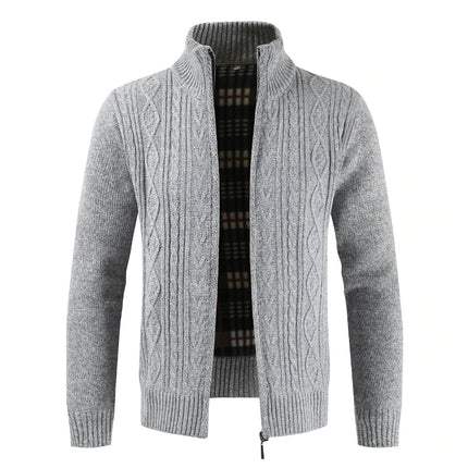 Men's Knitted Cardigan in Multiple Colors - Wnkrs