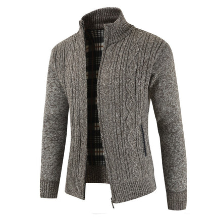Men's Knitted Cardigan in Multiple Colors - Wnkrs