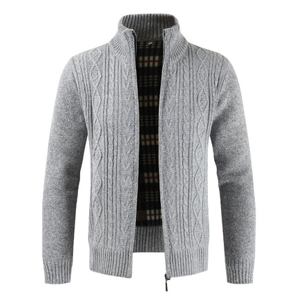 Men's Knitted Cardigan in Multiple Colors - Wnkrs