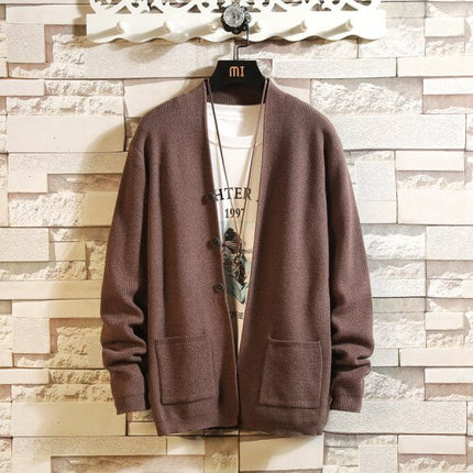Men's Knitted Slim Cardigan - Wnkrs