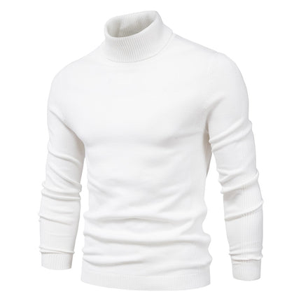 Men's Turtleneck Basic Sweater - Wnkrs