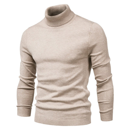 Men's Turtleneck Basic Sweater - Wnkrs