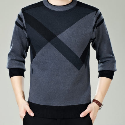 Fashion Warm Knitted Cashmere Men's Sweater - Wnkrs