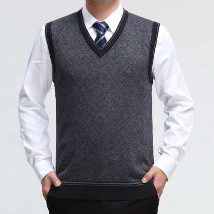 Men's Knitted Pullover Vest - Wnkrs