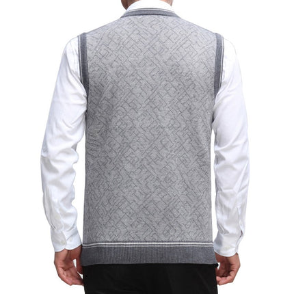 Men's Knitted Pullover Vest - Wnkrs
