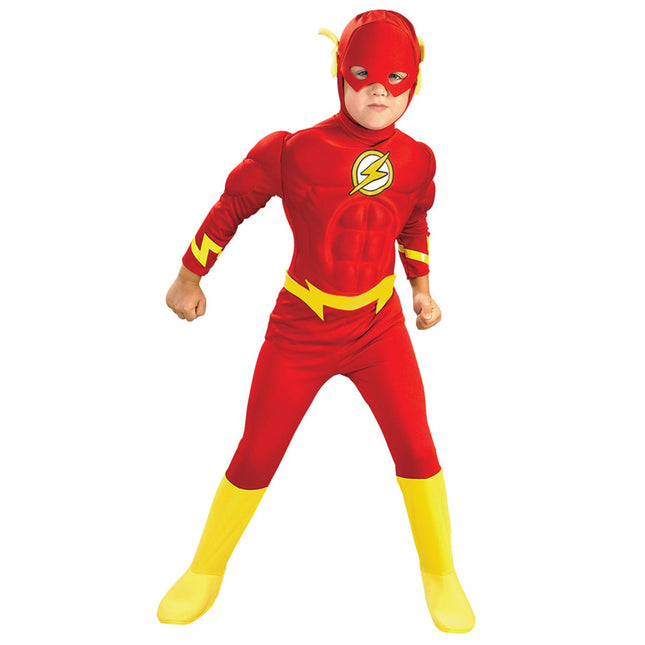 Boy's The Flash Muscle Cosplay Costumes - Wnkrs
