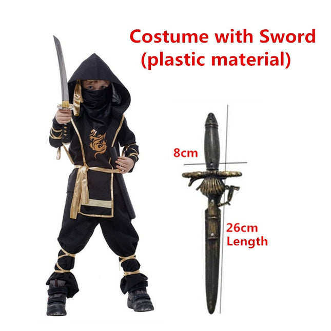 Boy's Ninja Halloween Costume Set - Wnkrs