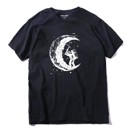 Men's Casual Cotton T-Shit with Print - Wnkrs