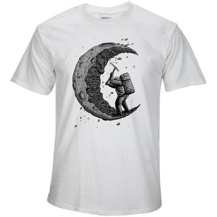 Men's Cotton Astronaut Printed T-Shirt - Wnkrs