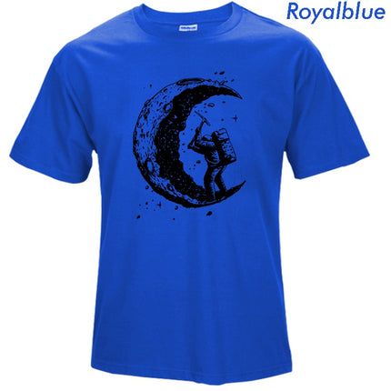 Men's Cotton Astronaut Printed T-Shirt - Wnkrs