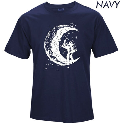 Men's Cotton Astronaut Printed T-Shirt - Wnkrs