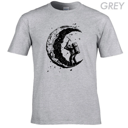 Men's Cotton Astronaut Printed T-Shirt - Wnkrs