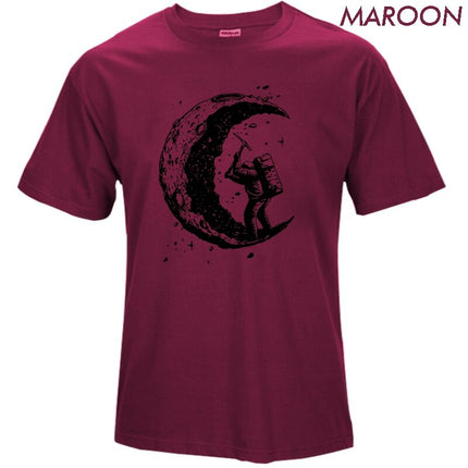Men's Cotton Astronaut Printed T-Shirt - Wnkrs