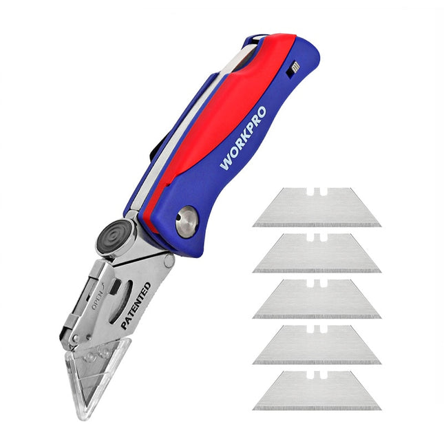Folding Utility Knife with Blade Compartment - Wnkrs