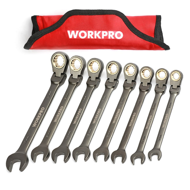 Wrenches Set with Flex-Head Ratchets - Wnkrs
