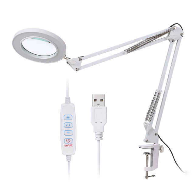 Dimmable Magnifier Lamp with Bracket - Wnkrs