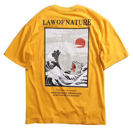 Men's Japanese Style Printed T-Shirt - Wnkrs