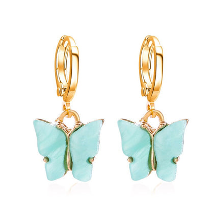 Gold Chain Butterfly Pendant Choker for Women - Wnkrs