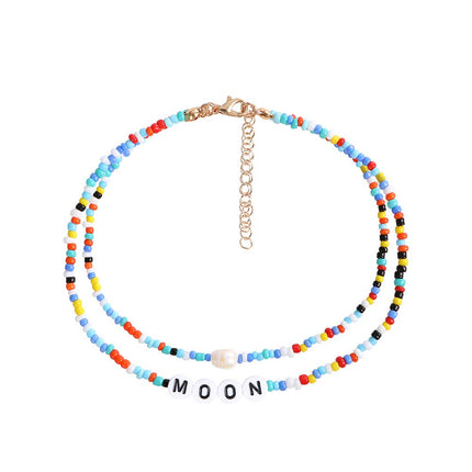 Bohemian Handmade Beaded Shell Necklace - Wnkrs