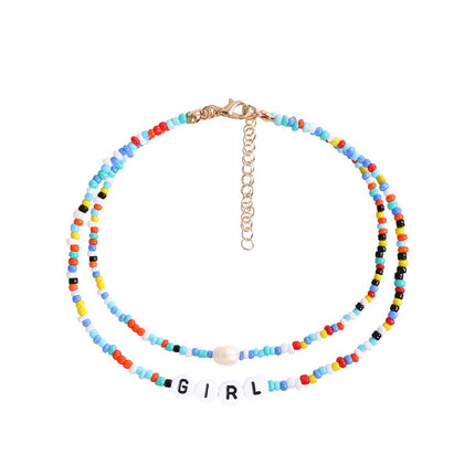 Bohemian Handmade Beaded Shell Necklace - Wnkrs