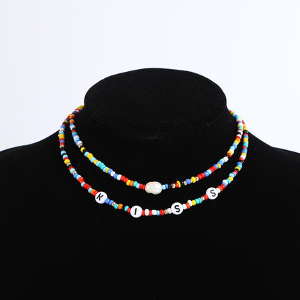 Bohemian Handmade Beaded Shell Necklace - Wnkrs