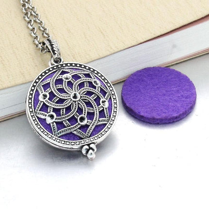 Aroma Essential Oil Diffuser Pendant Necklace - Wnkrs