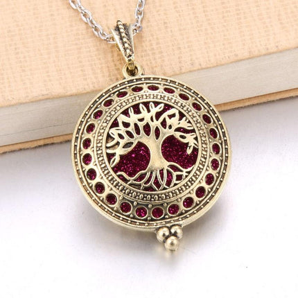 Aroma Essential Oil Diffuser Pendant Necklace - Wnkrs