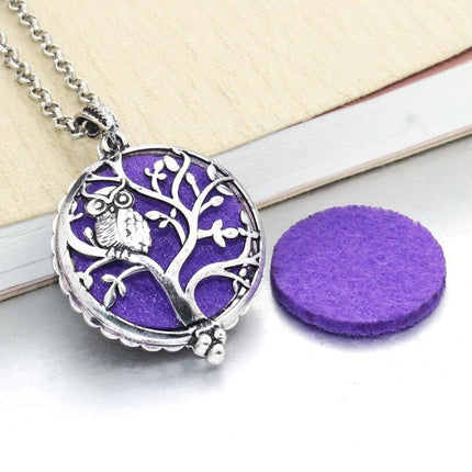 Aroma Essential Oil Diffuser Pendant Necklace - Wnkrs