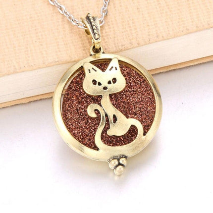 Aroma Essential Oil Diffuser Pendant Necklace - Wnkrs
