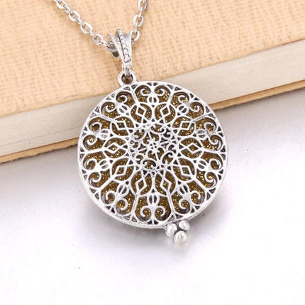 Aroma Essential Oil Diffuser Pendant Necklace - Wnkrs