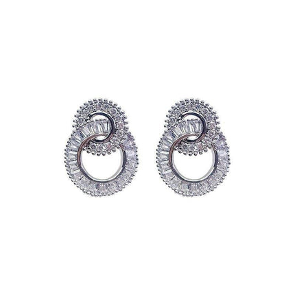 Women's Union 925 Sterling Silver Stud Earrings - wnkrs