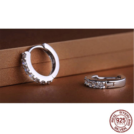 Classic 925 Sterling Silver Drop Earrings for Women - wnkrs
