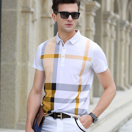 Men's Plaid Polo - Wnkrs