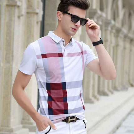 Men's Plaid Polo - Wnkrs
