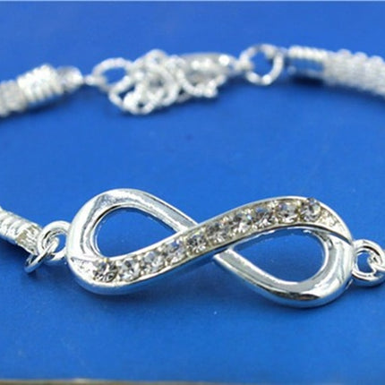 Women's Crystal Infinity Bracelet - wnkrs