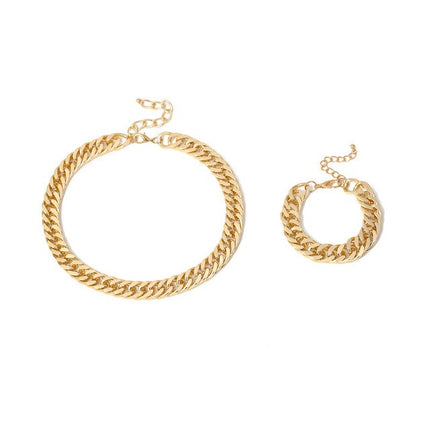 Hip-Hop Chain Stylized Jewelry Sets - Wnkrs
