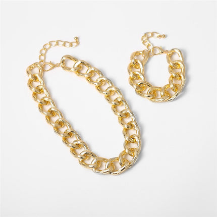 Hip-Hop Chain Stylized Jewelry Sets - Wnkrs
