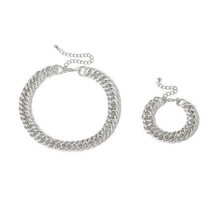 Hip-Hop Chain Stylized Jewelry Sets - Wnkrs