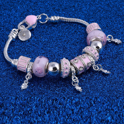 Cute Rhinestone Women's Charm Bracelet - Wnkrs