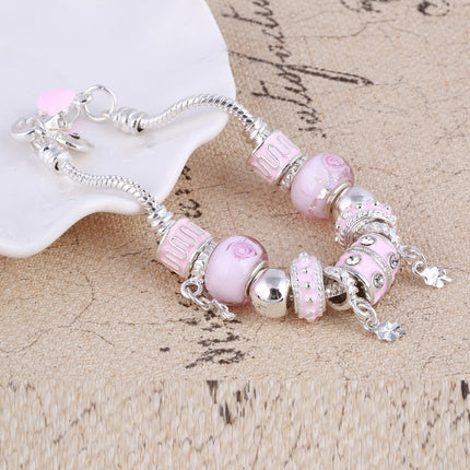 Cute Rhinestone Women's Charm Bracelet - Wnkrs