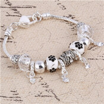 Cute Rhinestone Women's Charm Bracelet - Wnkrs