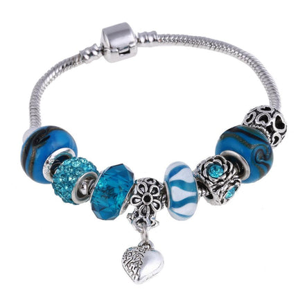 Cute Rhinestone Women's Charm Bracelet - Wnkrs