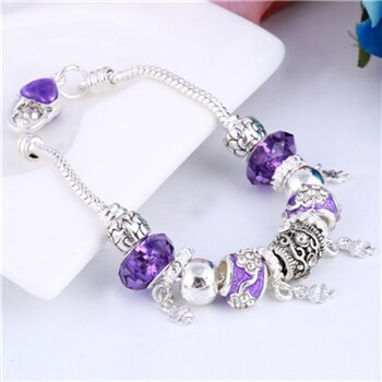 Cute Rhinestone Women's Charm Bracelet - Wnkrs