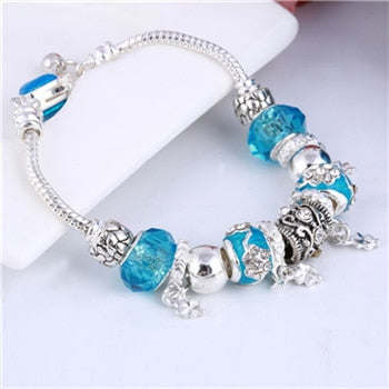 Cute Rhinestone Women's Charm Bracelet - Wnkrs