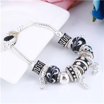 Cute Rhinestone Women's Charm Bracelet - Wnkrs